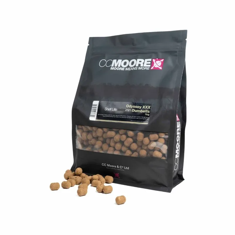 CC Moore Odyssey XXX Dumbells 15x18 mm 1 kg Novinka